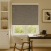 blackout roller blind installed in a study room - Value Blinds NZ