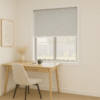blackout roller blind installed in a study room - Value Blinds NZ